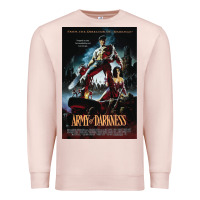Pale Pink Army Of Darkness Movie Poster Classic Premium Sweatshirt - longCreatives