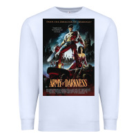 White Army Of Darkness Movie Poster Classic Premium Sweatshirt - longCreatives