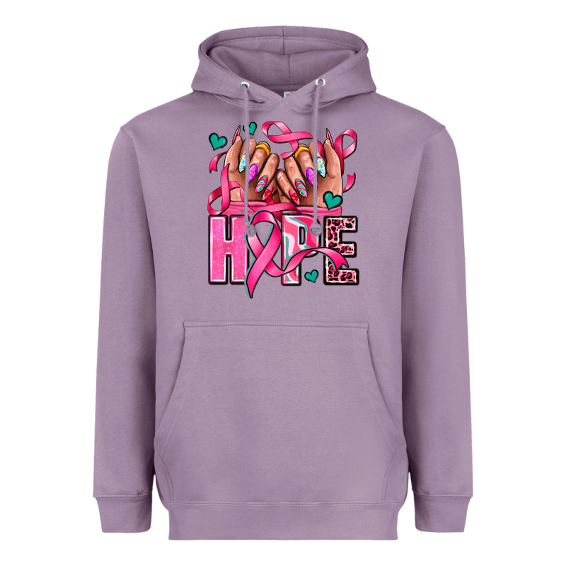 Hope With Woman Hands Heavyweight Hoodie by AdoDesignShop | Teevron