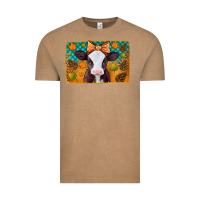 Vintage Coffee autumn baby cow Vintage Tee - Jasminsmagicworld