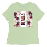 Matcha mother’s day mama flowers tumbler tbs Ladies Tee - TumblerDesignByShophia