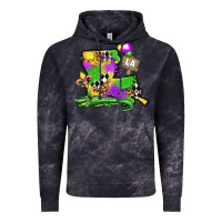 Cloud Black louisiana map alligator mardi gras olivia Vintage Hoodie - OliviaCreatesArt