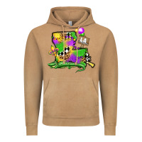Vintage Camel louisiana map alligator mardi gras olivia Vintage Hoodie - OliviaCreatesArt