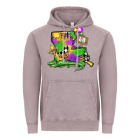 Vintage Zinc louisiana map alligator mardi gras olivia Vintage Hoodie - OliviaCreatesArt