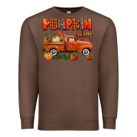 Chestnut pumpkin farm truck Premium Sweatshirt - AdoDesignShop
