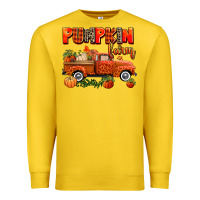 Lemon pumpkin farm truck Premium Sweatshirt - AdoDesignShop