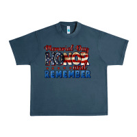 Midnight Navy Memorial day honor and remember 4th of july Urban Heavy Tee - CowGirlArtShop
