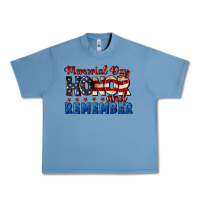 Pebble Blue Memorial day honor and remember 4th of july Urban Heavy Tee - CowGirlArtShop
