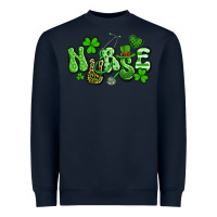 Navy nurse st patrick's day Heavyweight Sweatshirt - Artiststas