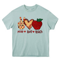 Arona Peace Love Teach Heavy Core Tee - Bettercallsaul