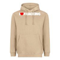 Mushroom I Love Fracking Heavyweight Hoodie - longCreatives
