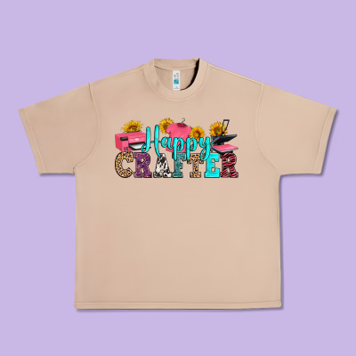 Happy Crafter Urban Heavy Tee Designed By Ranaportraitstore