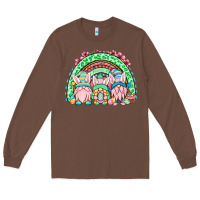 Chestnut Easter gnomes rainbow Long Sleeve Tee - OliviaCreatesArt