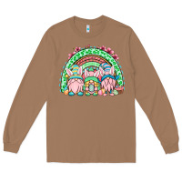 Toasted Coconut Easter gnomes rainbow Long Sleeve Tee - OliviaCreatesArt