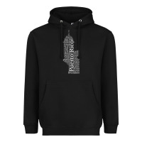 Black Puerto Rico El Moro Prideful Puerto Rican Cities and Towns Heavyweight Hoodie - longCreatives
