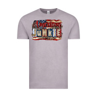 Vintage Zinc American junkie 4th of july Vintage Tee - CowGirlArtShop