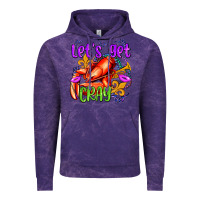 Cloud Purple let's get cray with crawfish olivia Vintage Hoodie - OliviaCreatesArt