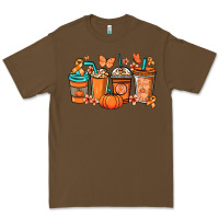 Cacao Kidney Cancer coffee cups orange ribbon Premium Tee - NancyCooperArtShop