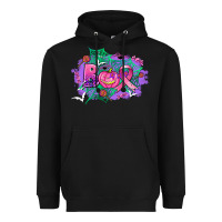 Black halloween boo with cancer ribbon Heavyweight Hoodie - AdoDesignShop