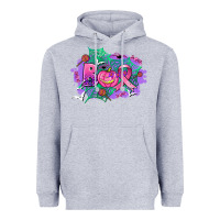 Heather Grey halloween boo with cancer ribbon Heavyweight Hoodie - AdoDesignShop