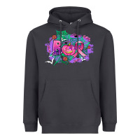 Smoke halloween boo with cancer ribbon Heavyweight Hoodie - AdoDesignShop
