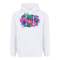 White halloween boo with cancer ribbon Heavyweight Hoodie - AdoDesignShop
