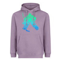 Lavender Ice Hockey Goalie Hockey Player Youth Men Kids Boys Heavyweight Hoodie - longCreatives