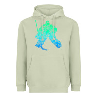 Matcha Ice Hockey Goalie Hockey Player Youth Men Kids Boys Heavyweight Hoodie - longCreatives