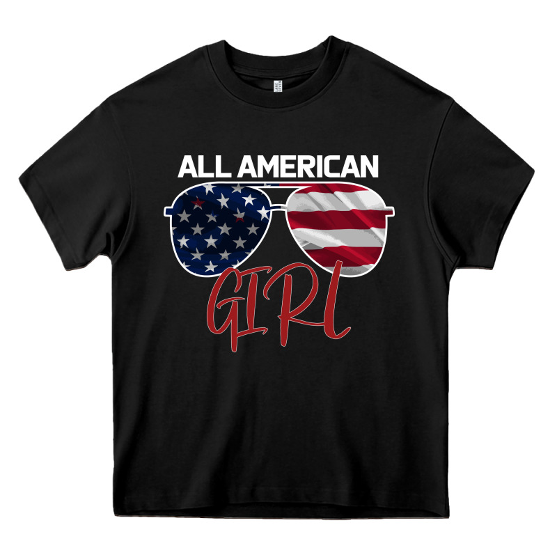 All American Girl Heavy Core Tee by Bettercallsaul | Teevron