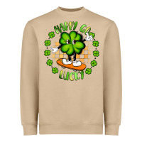 Mushroom happy go lucky Heavyweight Sweatshirt - Artiststas