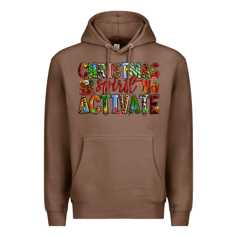 Christmas Spirit Activate Premium Hoodie by RanaPortraitStore | Teevron