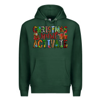Sports Green Christmas Spirit Activate Premium Hoodie - RanaPortraitStore