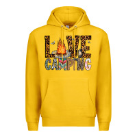 Lemon Love Camping Premium Hoodie - CowhideDigitalArt