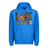 True Royal Love Camping Premium Hoodie - CowhideDigitalArt