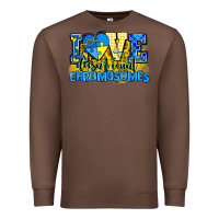 Chestnut love doesn't count chromosomes Premium Sweatshirt - AdoDesignShop