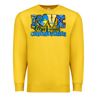 Lemon love doesn't count chromosomes Premium Sweatshirt - AdoDesignShop