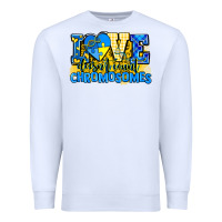 White love doesn't count chromosomes Premium Sweatshirt - AdoDesignShop