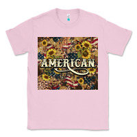 Bubblegum Pink American tumbler 4th of july Classic Tee - HowdyJamesFarm