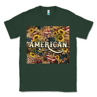 Sports Green American tumbler 4th of july Classic Tee - HowdyJamesFarm