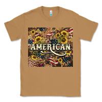Toasted Coconut American tumbler 4th of july Classic Tee - HowdyJamesFarm