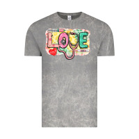Cloud Rock Love Nursing leopard Vintage Tee - CowGirlArtShop