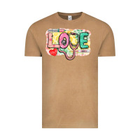 Vintage Camel Love Nursing leopard Vintage Tee - CowGirlArtShop
