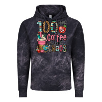 Cloud Black hundred days of coffee and chaos Vintage Hoodie - OliviaCreatesArt