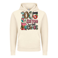 Vintage Artic hundred days of coffee and chaos Vintage Hoodie - OliviaCreatesArt