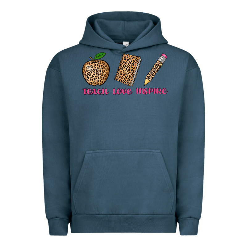 Teach Love Inspire Leopard Urban Hoodie by AdoDesignShop | Teevron
