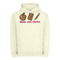 Pigment Pistachio teach love inspire leopard Urban Hoodie - AdoDesignShop