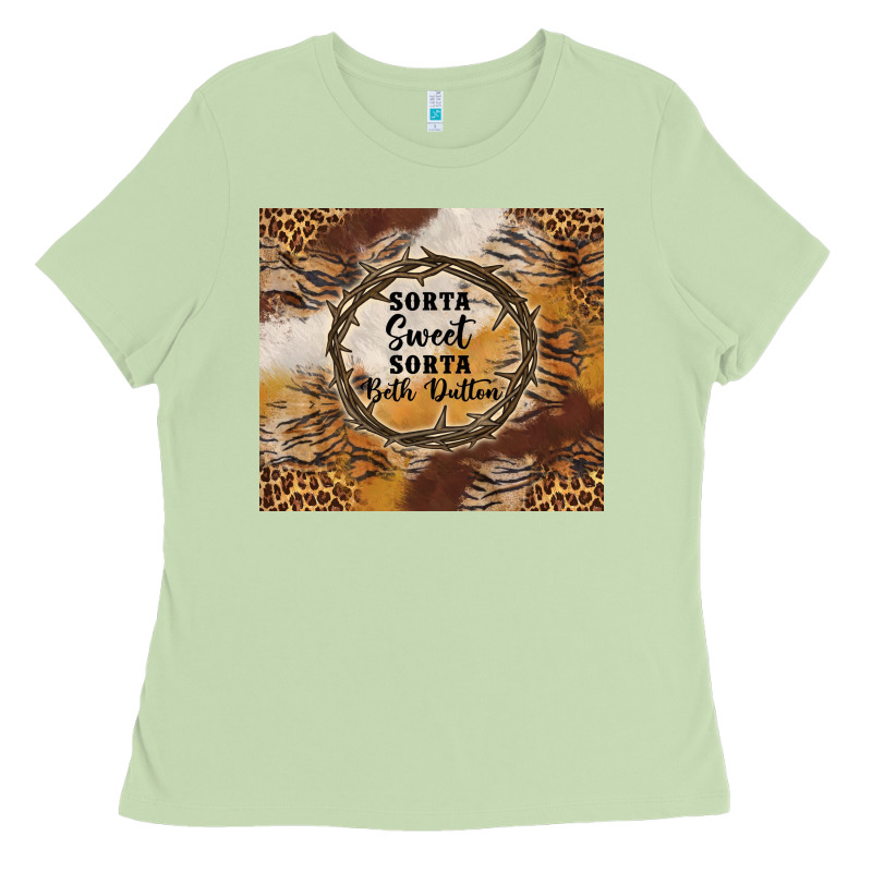 Western Sorta Sweet Sorta Beth Dutton Tumbler Tbs Ladies Tee by TumblerDesignByShophia | Teevron
