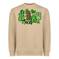 Mushroom x ray tech st patrick's day Heavyweight Sweatshirt - Artiststas