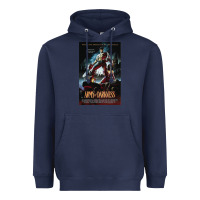 Navy Army Of Darkness Movie Poster Classic Heavyweight Hoodie - longCreatives