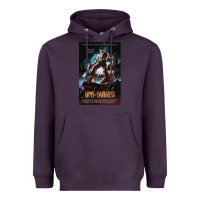 Plum Army Of Darkness Movie Poster Classic Heavyweight Hoodie - longCreatives